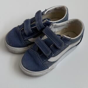 VANS old skool sneakers canvas true navy white size 8M